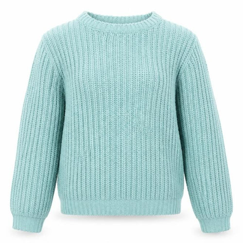 Marks and Spencer Girls Green 14-15 Years Knitted Polyester Jumper