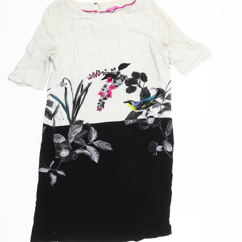 Joules Women’s Multicoloured Floral Shift Dress Size 10