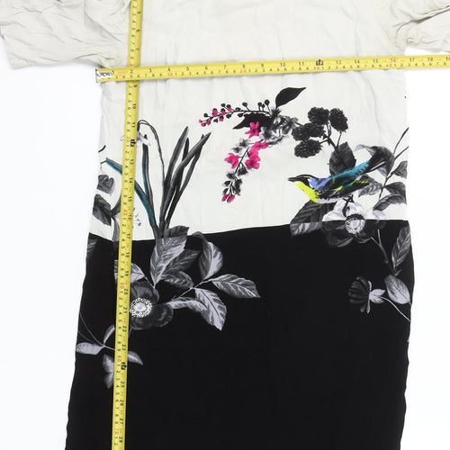 Joules Women’s Multicoloured Floral Shift Dress Size 10