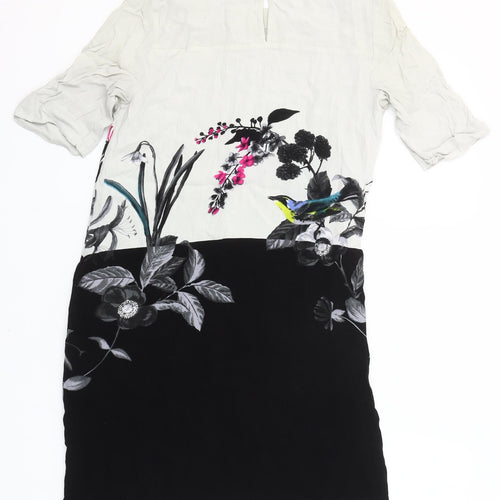 Joules Women’s Multicoloured Floral Shift Dress Size 10