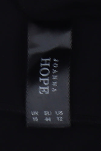 Joanna Hope Women's Black White Colourblock Sheath Dress Size 16