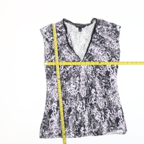Banana Republic Womens Multicoloured V-Neck Sleeveless Blouse M