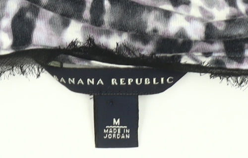 Banana Republic Womens Multicoloured V-Neck Sleeveless Blouse M