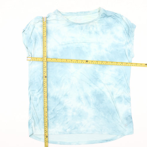 Dunnes Stores Blue Tie-Dye Womens Small Active T-Shirt
