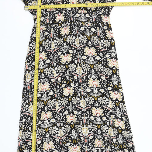 Garcia Women’s Multicoloured Midi A-Line Dress Size M Viscose