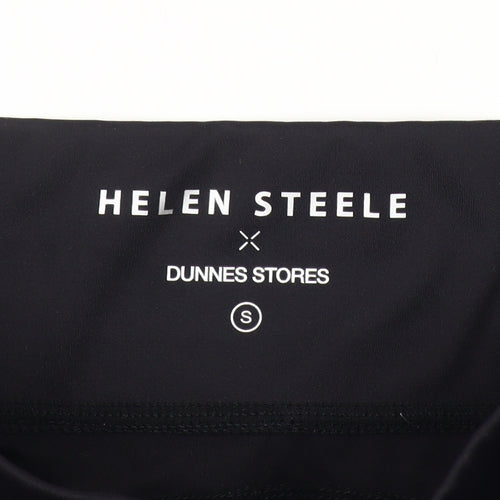 Helen Steele x Dunnes Stores Black Women's S Biker Activewear Shorts