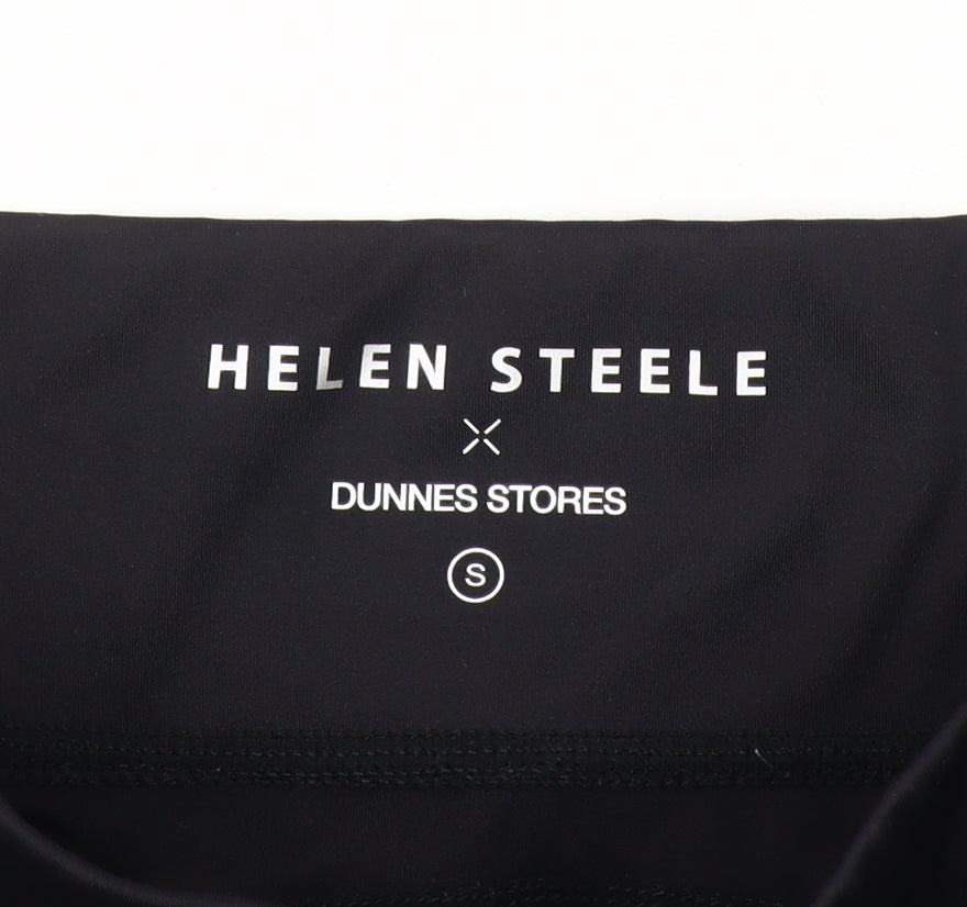 Helen Steele x Dunnes Stores Black Women's S Biker Activewear Shorts