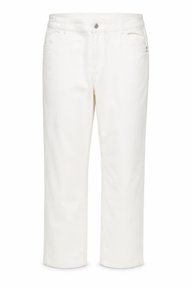 Paco Spirit Womens White Straight Leg Stretch Jeans XL