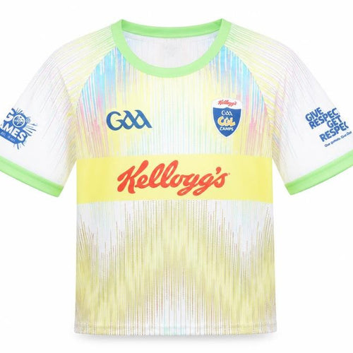 MCSPORT Boys Multicoloured Short Sleeve GAA Kellogg’s T-Shirt 3 Years