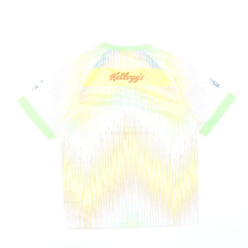 MCSPORT Boys Multicoloured Short Sleeve GAA Kellogg’s T-Shirt 3 Years