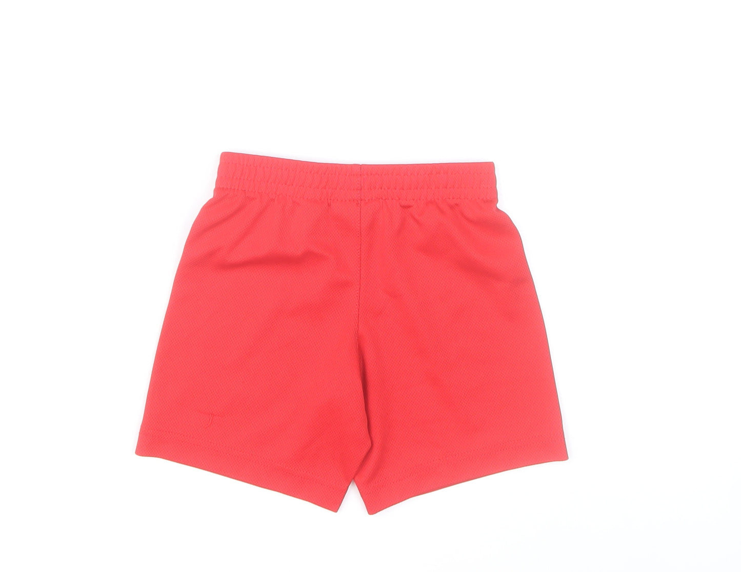 Converse Boys Red 3-4 Years Athletic Mesh Activewear Shorts