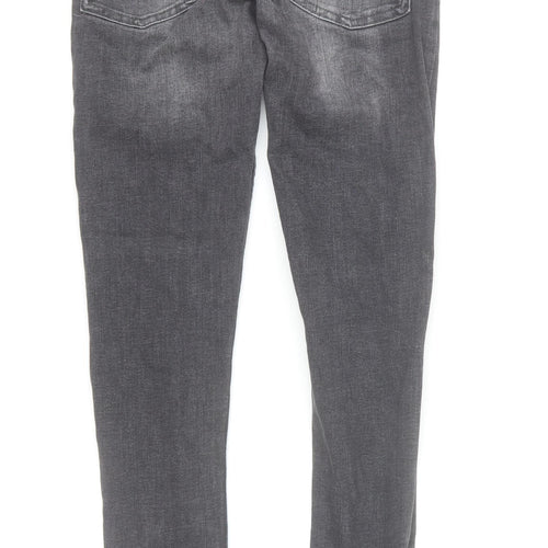 Denim Co. Men's Grey Slim Fit Skinny Jeans 32W 32L Denim Stretch