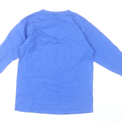 Jinx Minecraft Boys Blue Long Sleeve T-Shirt 3-4 Years 100% Cotton