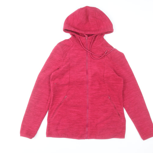 St. Bernard for Dunnes Stores Women's Pink Hooded Fleece Jacket Size S