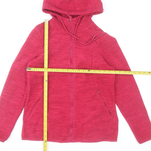 St. Bernard for Dunnes Stores Women's Pink Hooded Fleece Jacket Size S