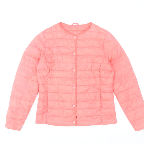 St. Bernard for Dunnes Stores Women's Pink Puffer Jacket Small