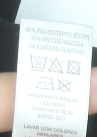 Gallery Women's Black Size 12 Ankle Stretch Leggings