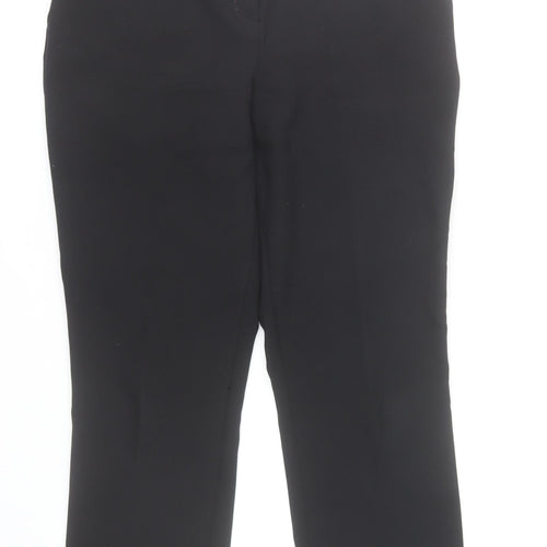Dunnes Women’s Black Size 12 Straight Leg Dress Pants Workwear