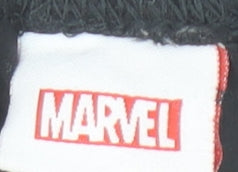 Marvel Boys Black Hulk Athletic Shorts 9-10 Years Cotton Elastic Waist