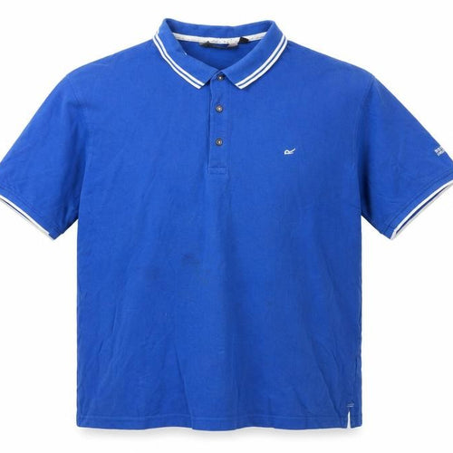 Regatta Great Outdoors Men's Blue 2XL Cotton Polo Shirt