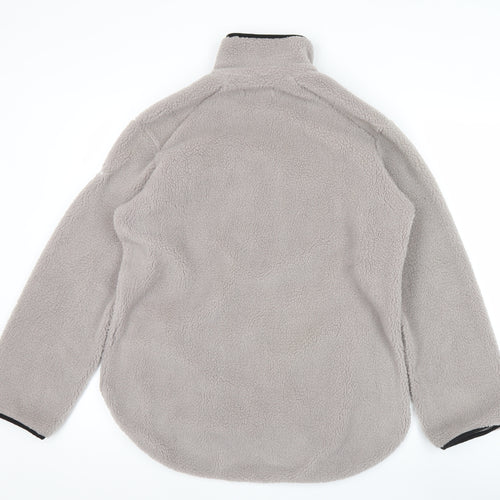 Bara Sportswear Men's Grey XS Fleece Full Zip Outdoor Jacket