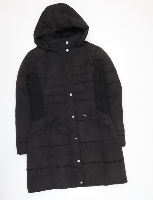 Laura Ashley Womens Size 14 Wool Blend Burgundy Coat – Preworn