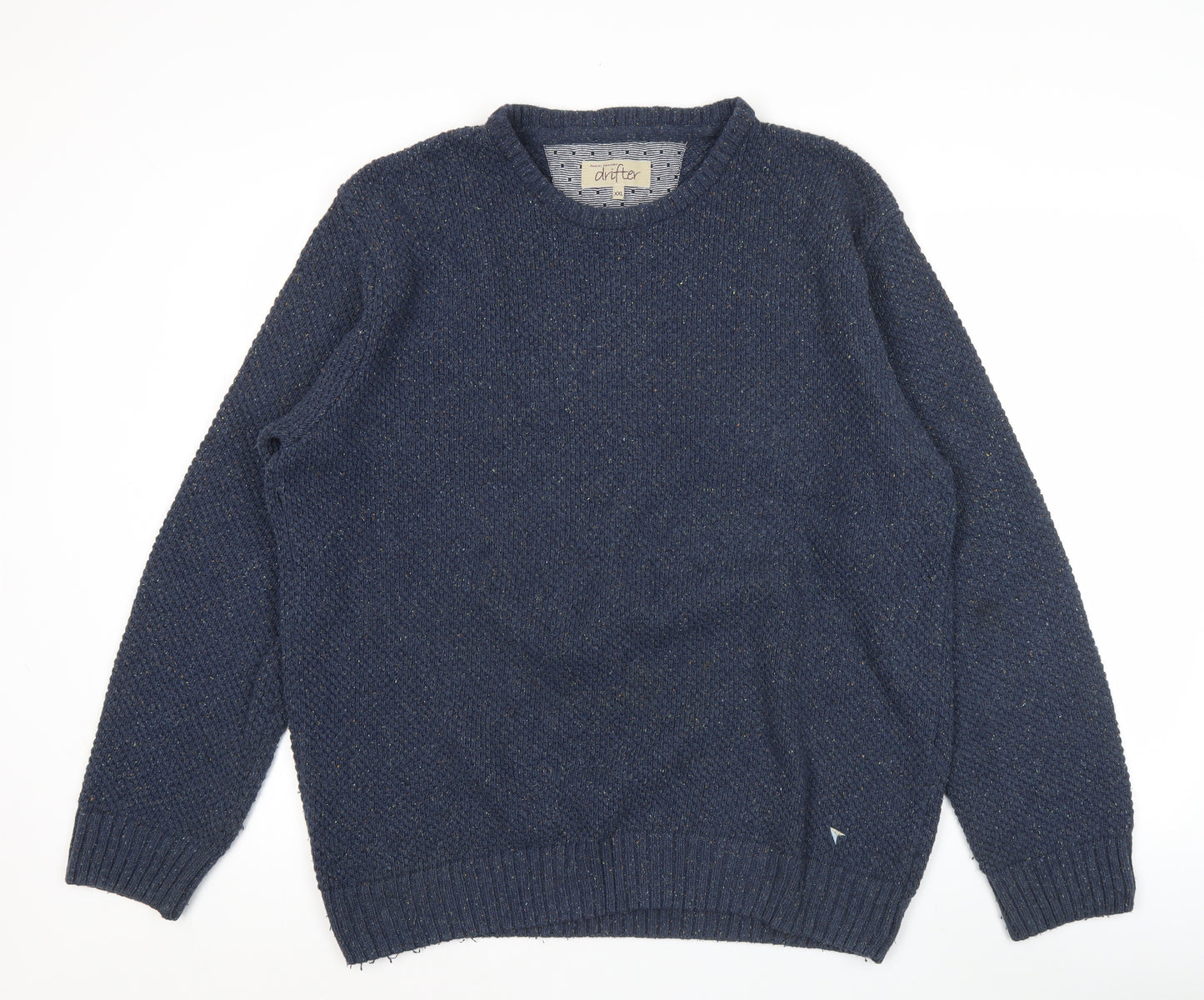 Daniel Grahame Drifter Men's Blue 2XL Crew Neck Knit Jumper