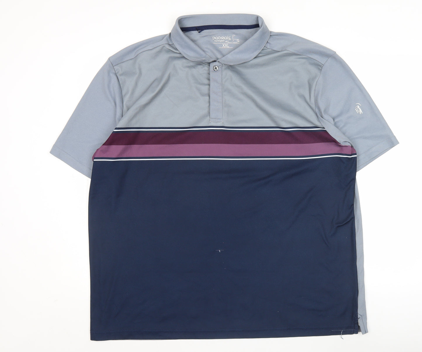 Pádraig Harrington Men's Multicoloured 2XL Golf Polo Shirt
