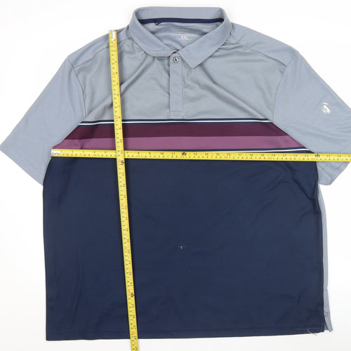 Pádraig Harrington Men's Multicoloured 2XL Golf Polo Shirt