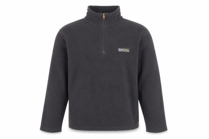 Regatta Mens Grey Fleece 1/4 Zip Pullover Sweatshirt M