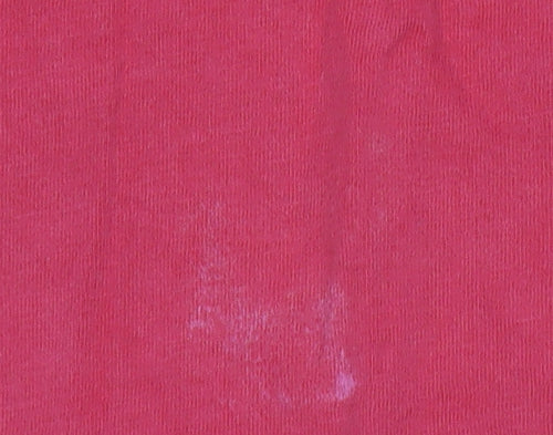 Diesel Men's Red Crew Neck Cotton T-Shirt Size L