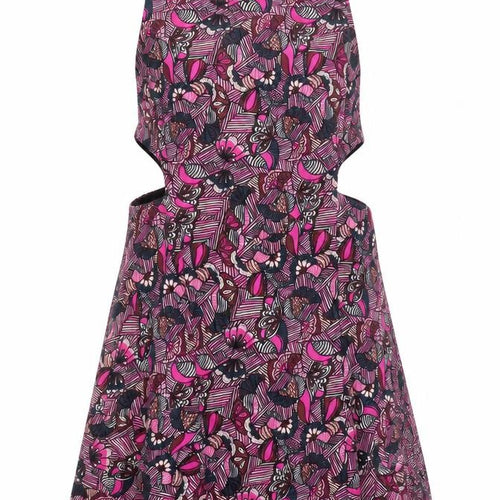 Zara Women Multicoloured Floral Bodycon Short Dress S