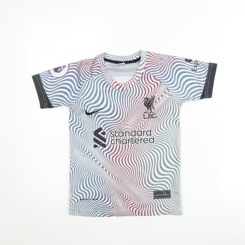 Nike Boys Multicoloured Liverpool FC Football Jersey Shirt 6 Years