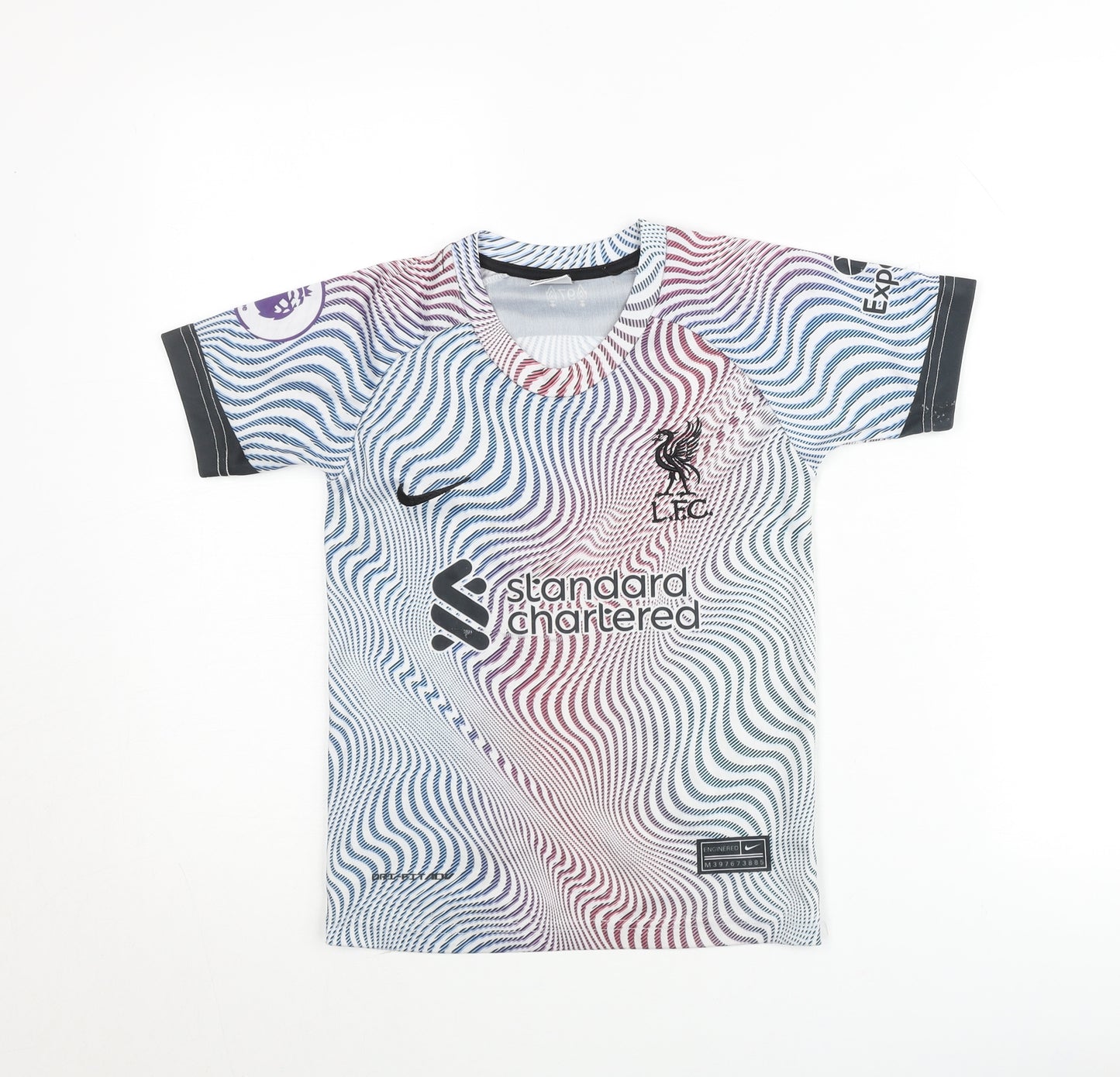 Nike Boys Multicoloured Liverpool FC Football Jersey Shirt 6 Years