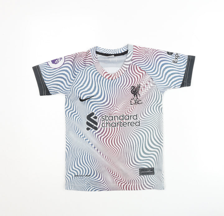 Nike Boys Multicoloured Liverpool FC Football Jersey Shirt 6 Years