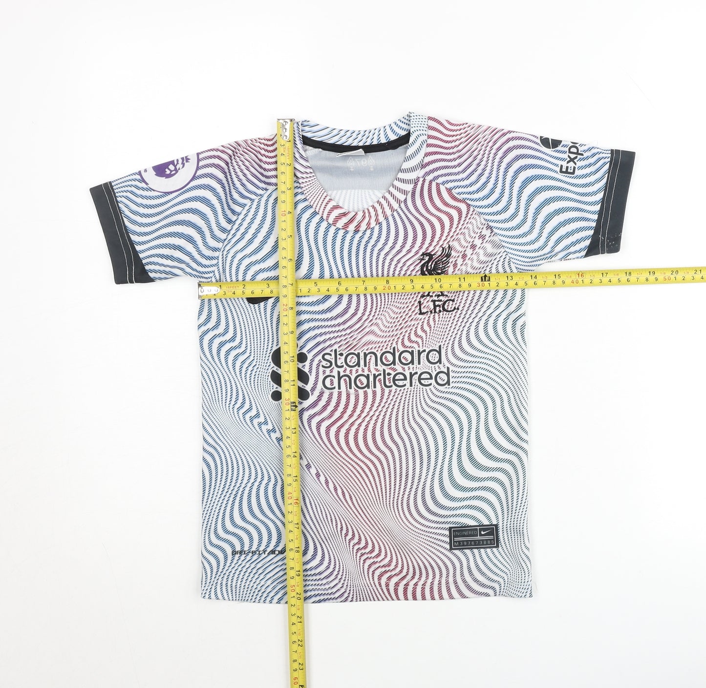 Nike Boys Multicoloured Liverpool FC Football Jersey Shirt 6 Years