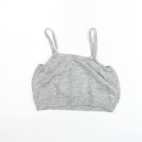 ASOS DESIGN Women’s Grey Knit Camisole Tank Top Size 10