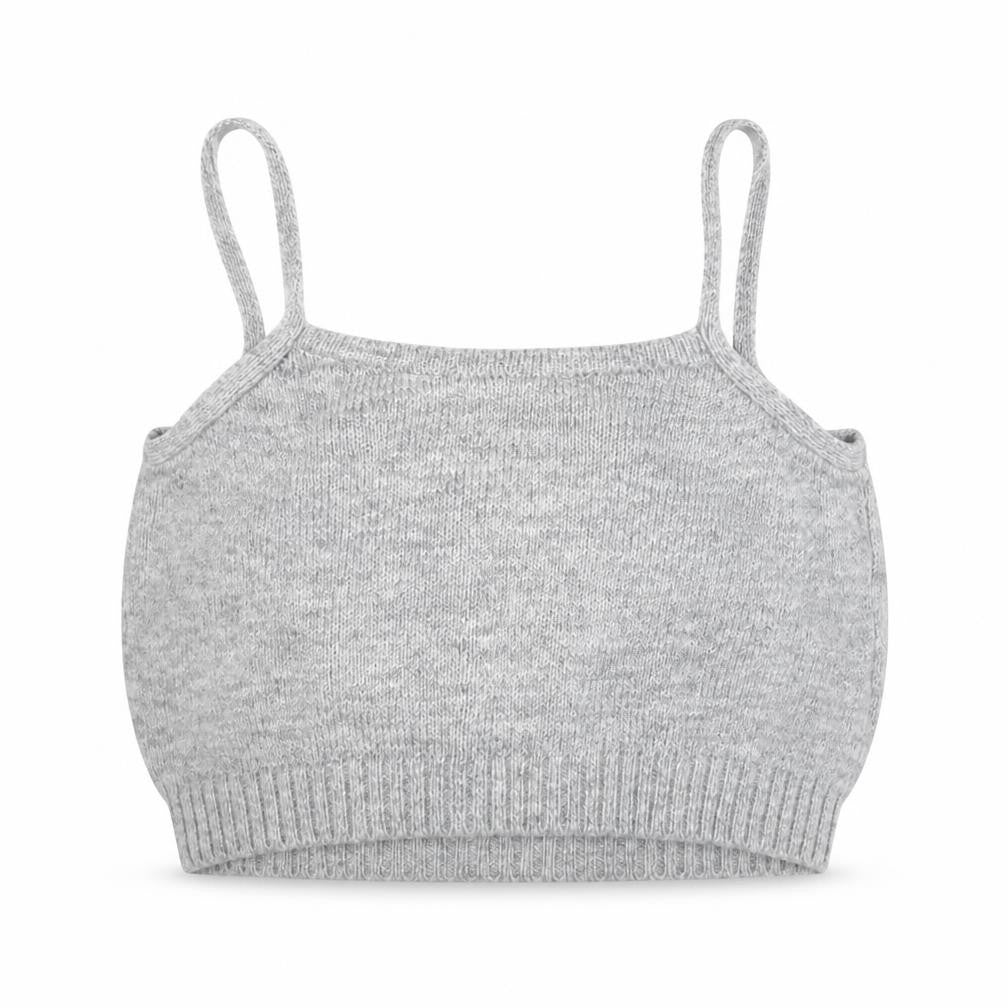 ASOS DESIGN Women’s Grey Knit Camisole Tank Top Size 10