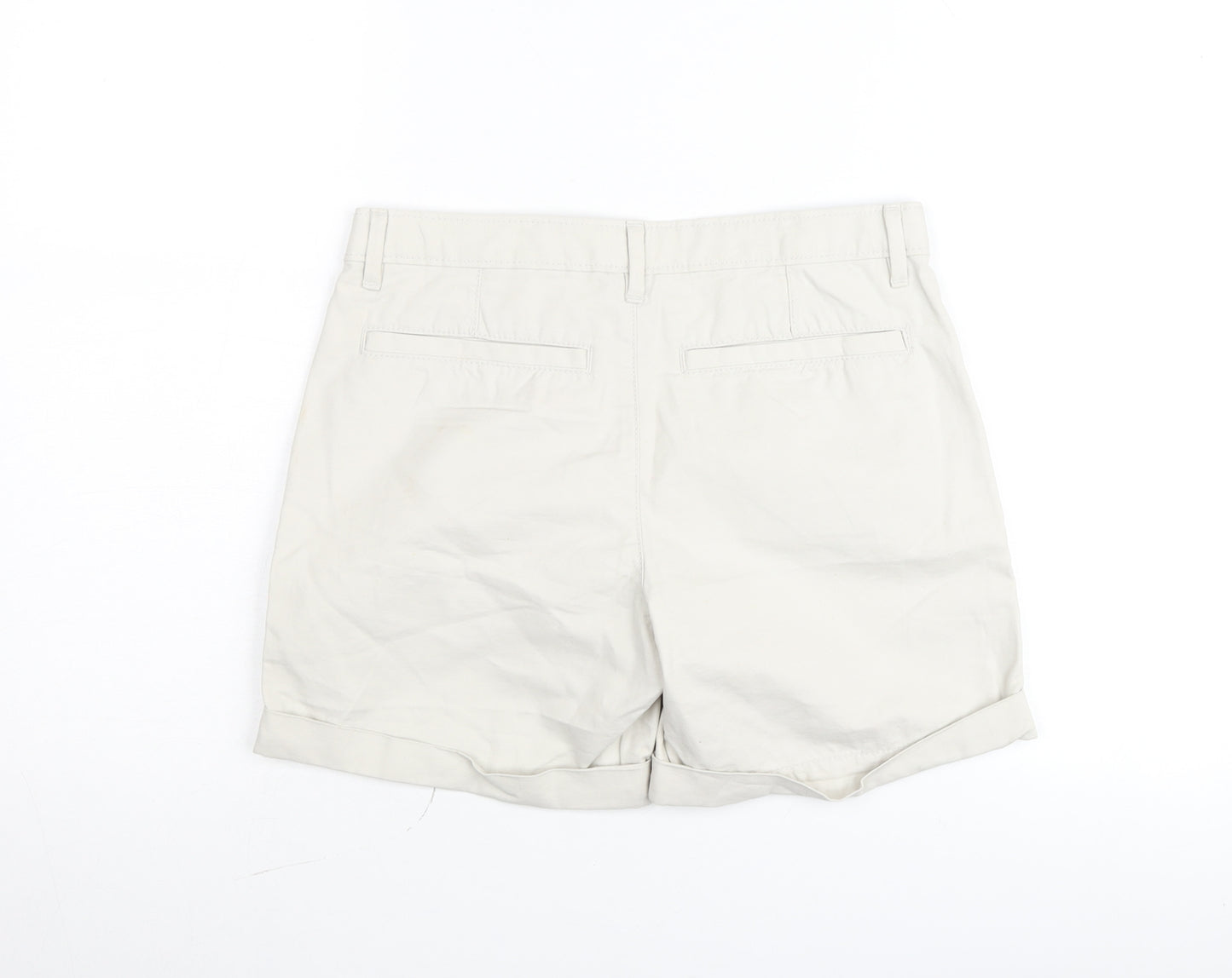 Gap Kids Boys Beige Chino Shorts Size 16 Regular Casual Summer Wear