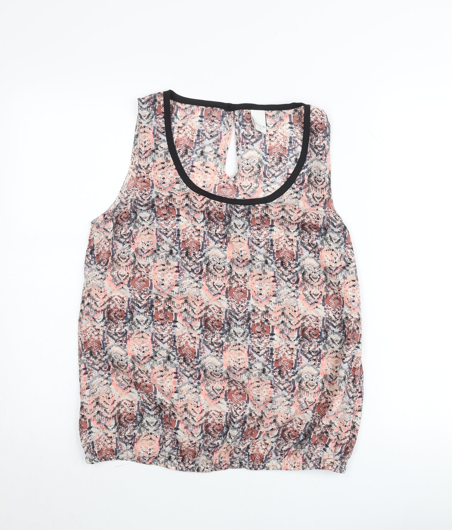 Vila Women’s Multicoloured Sleeveless Chiffon Tank Top Size M