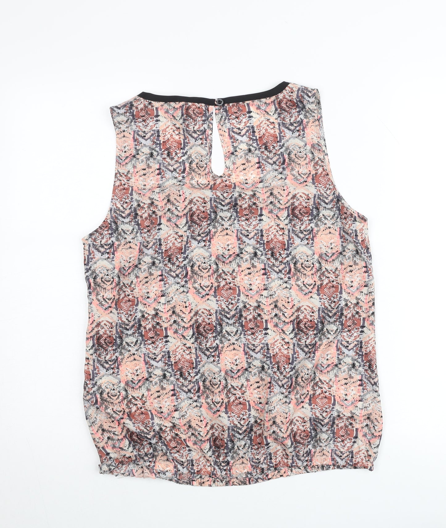 Vila Women’s Multicoloured Sleeveless Chiffon Tank Top Size M