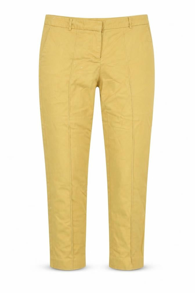 Van Heusen Womens Beige Chino Trousers Size 12 Cotton Blend