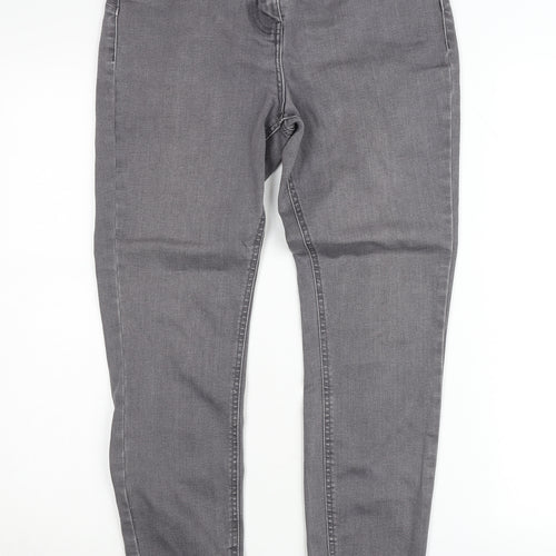 Primark Women’s Grey Skinny Slim Fit Denim Jeans Size 10