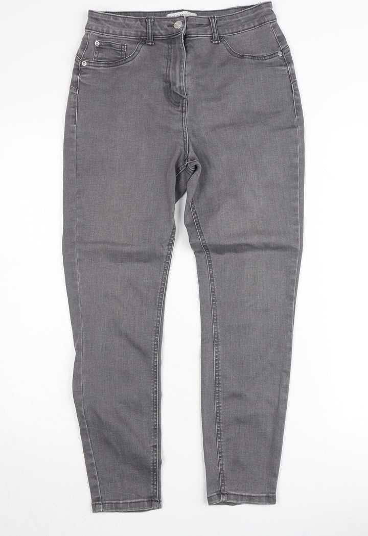 Primark Women’s Grey Skinny Slim Fit Denim Jeans Size 10