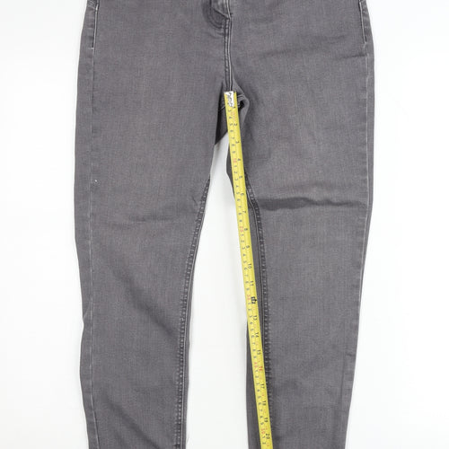 Primark Women’s Grey Skinny Slim Fit Denim Jeans Size 10