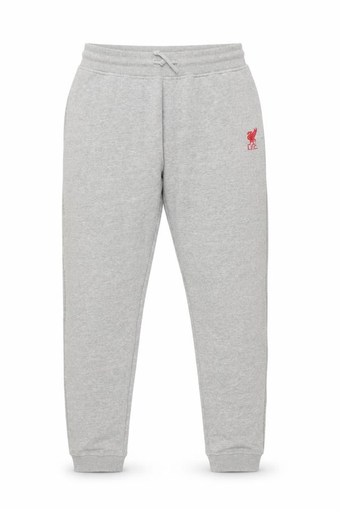Front view of L.F.C. Teens Grey Jogger Sweatpants, size 14, Cotton Blend Activewear