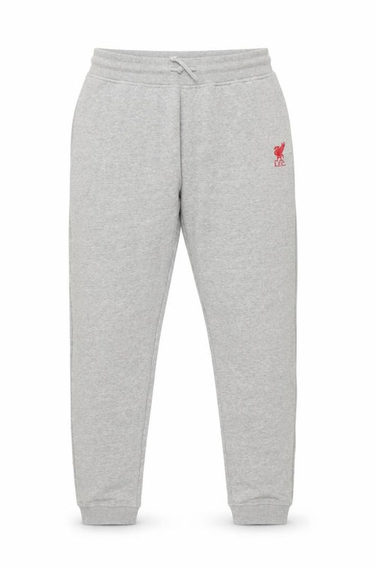 Front view of L.F.C. Teens Grey Jogger Sweatpants, size 14, Cotton Blend Activewear