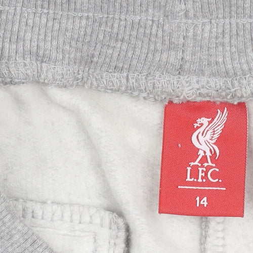L.F.C. Teens Grey Jogger Sweatpants Size 14 Cotton Blend Activewear