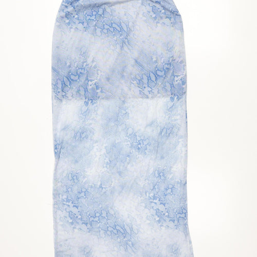 Primark Women’s Blue Animal Print Pencil Skirt Size S