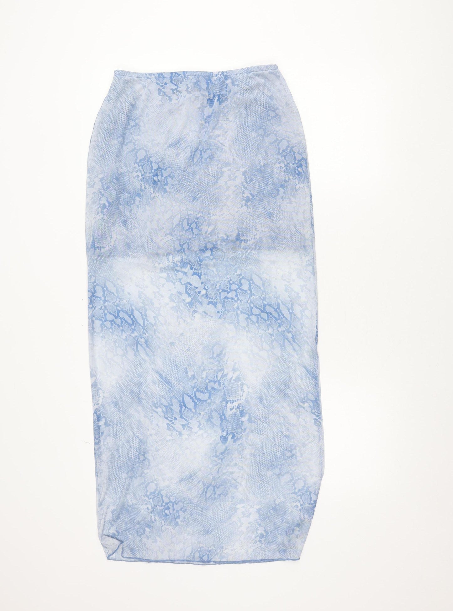 Primark Women’s Blue Animal Print Pencil Skirt Size S